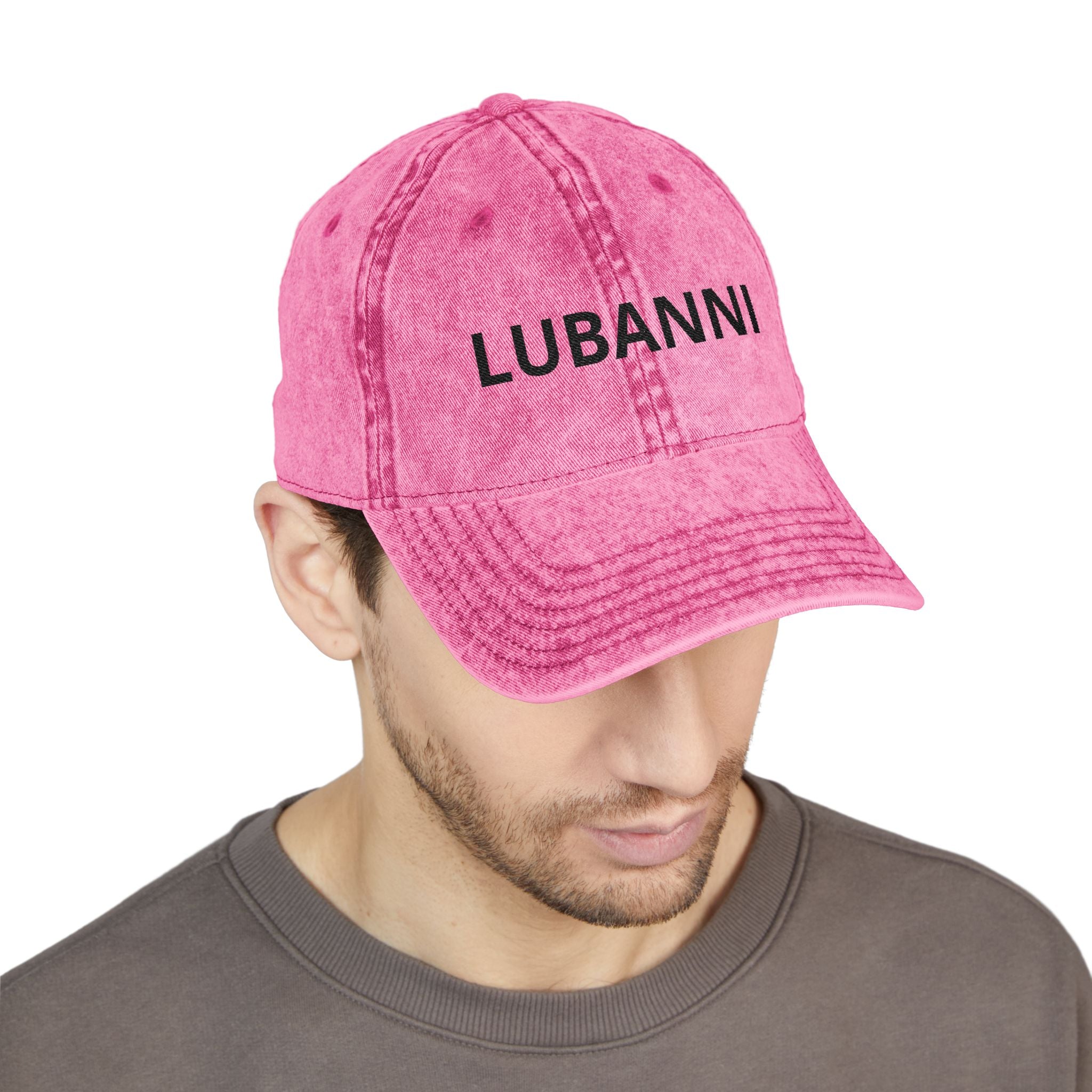 Embroidered Vintage Cap - "LUBANNI"