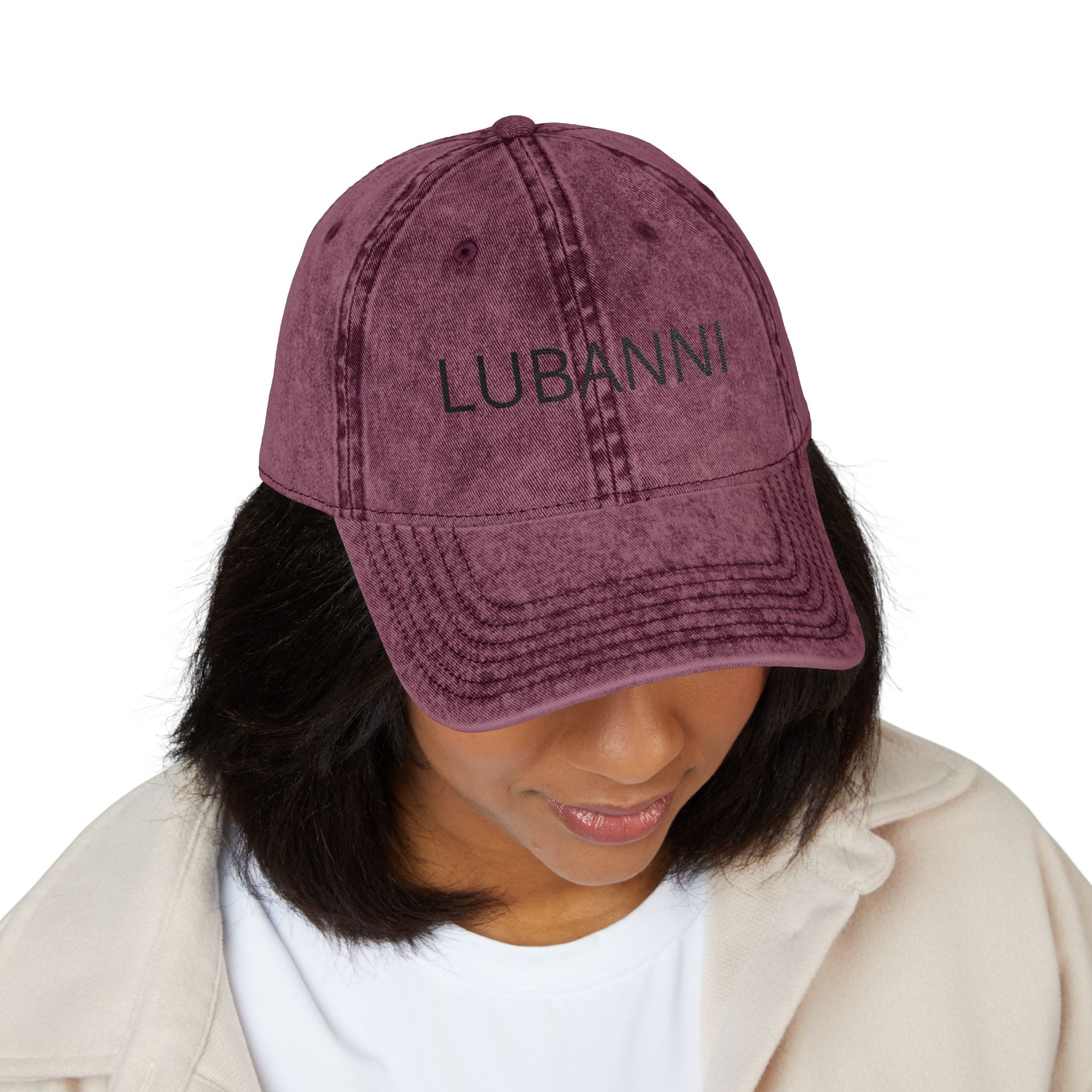 Embroidered Vintage Cap - "LUBANNI"