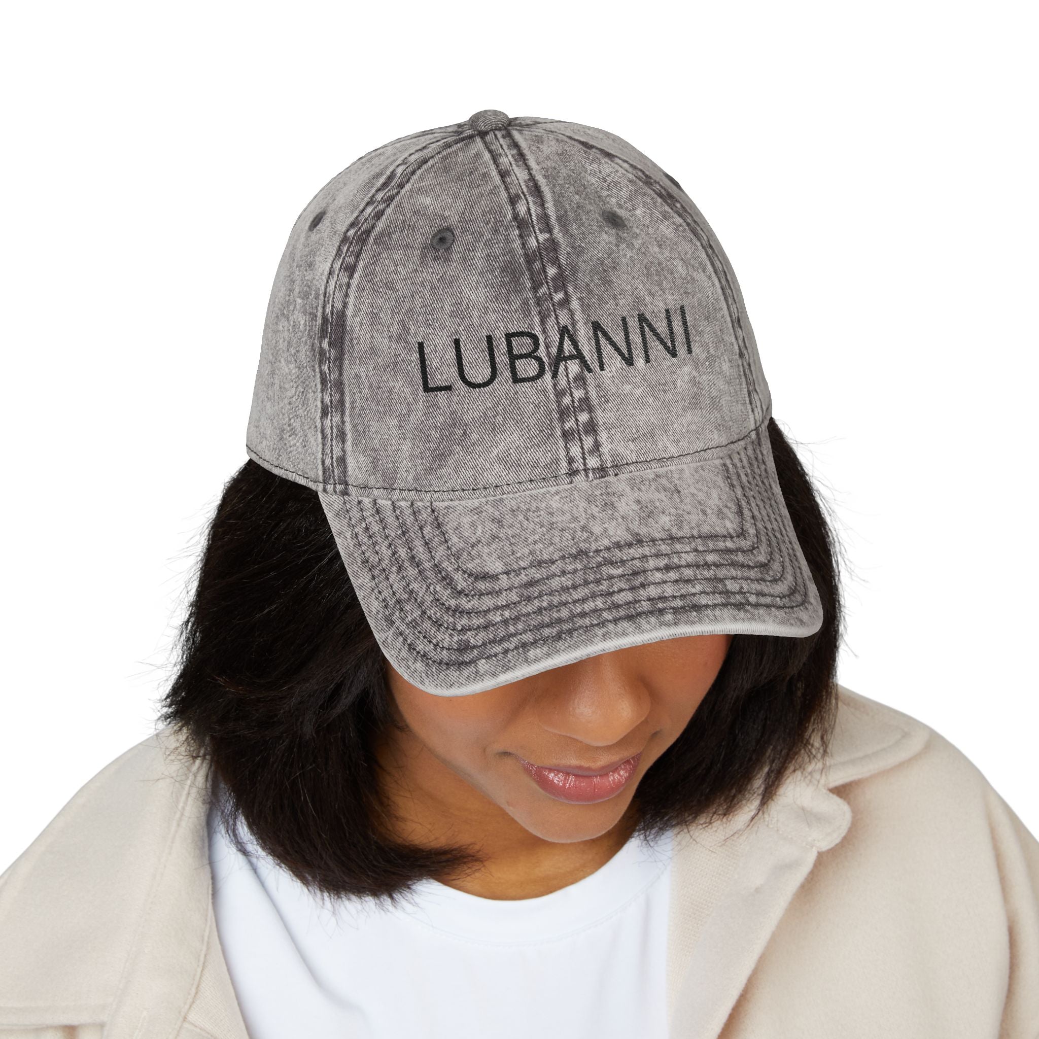 Embroidered Vintage Cap - "LUBANNI"