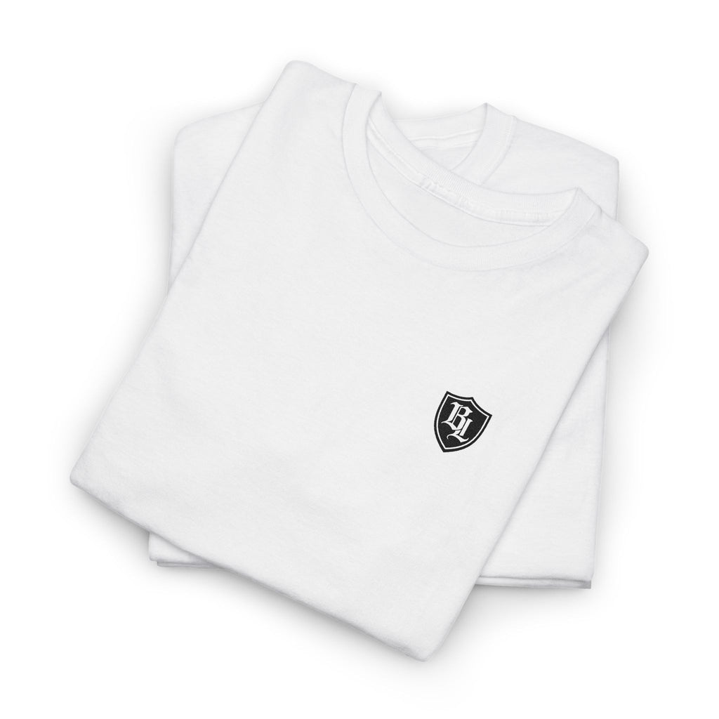 Minimalist Embroidered T-Shirt – LUBANNI, Small Left Chest Emblem