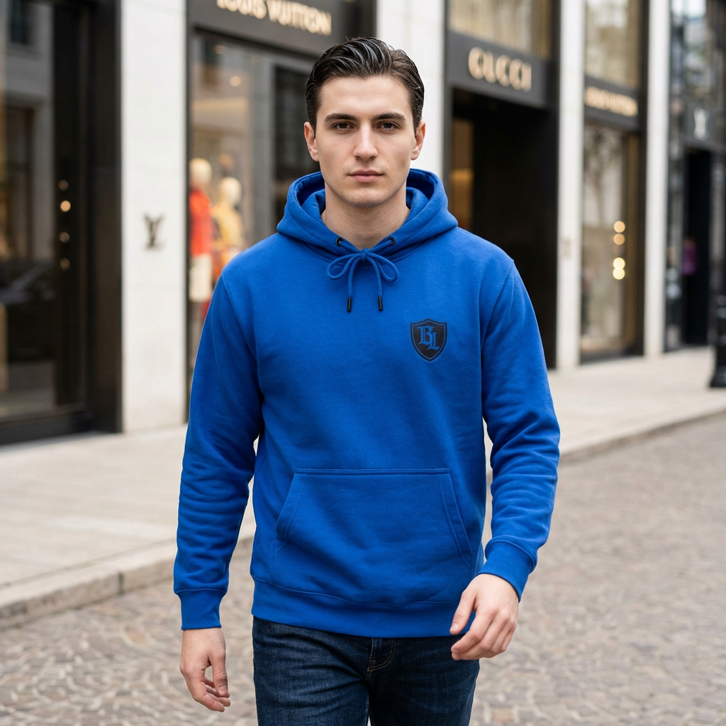 Minimalist Embroidered Hoodie – LUBANNI