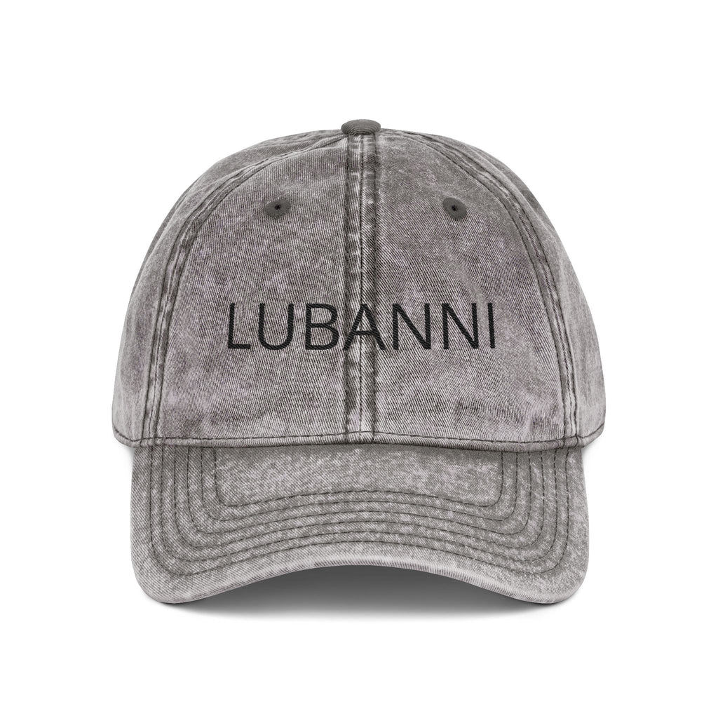 Embroidered Vintage Cap - "LUBANNI"