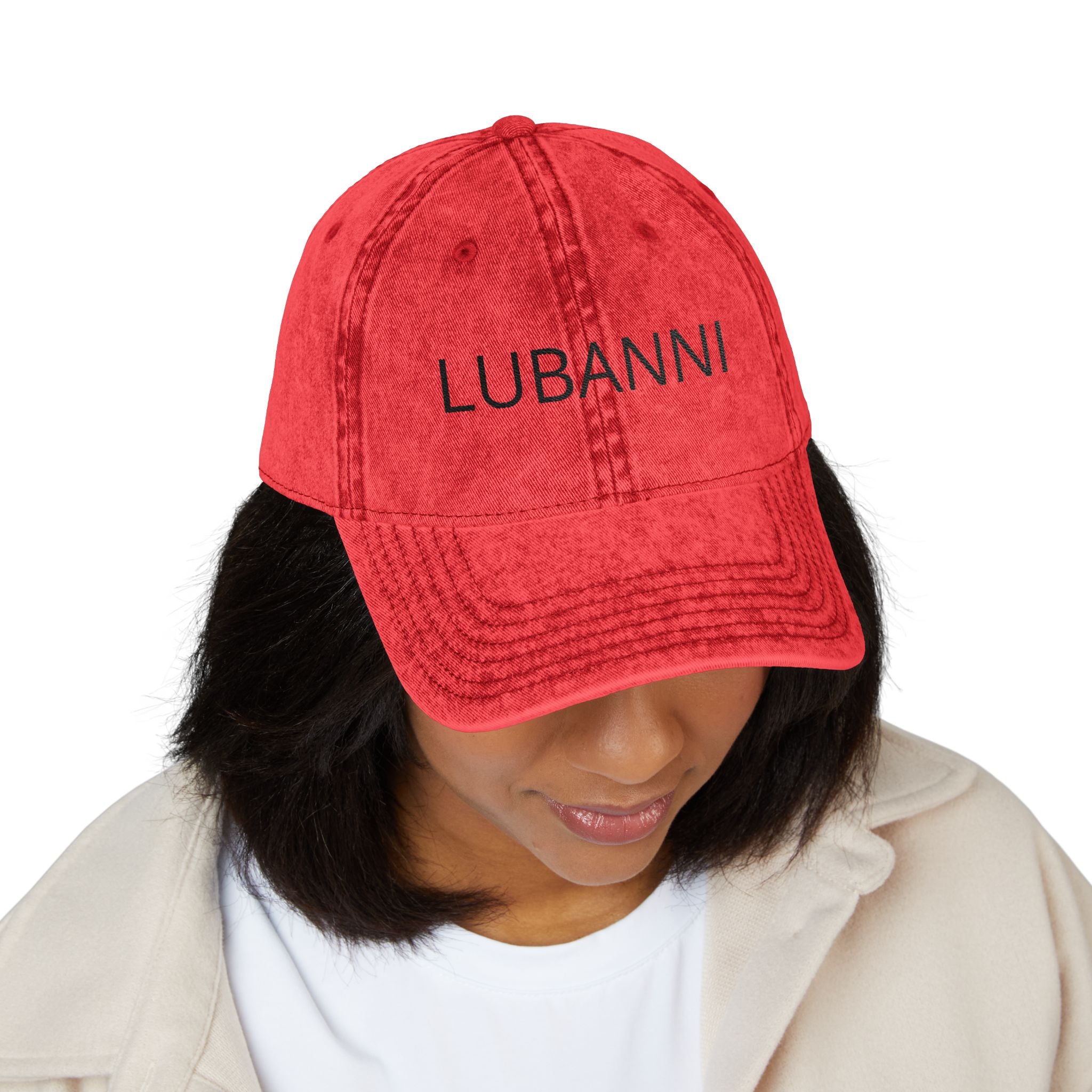 Embroidered Vintage Cap - "LUBANNI"