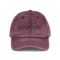 Embroidered Vintage Cap - "LUBANNI"